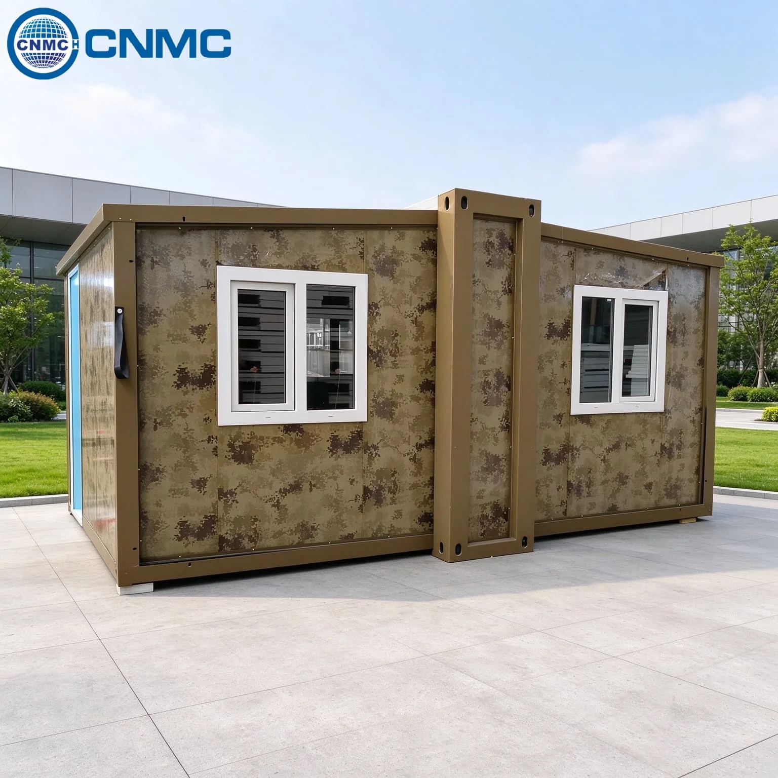 20FT Mobile Foldable Container House Anti Corrosion Steel Frame Insulated Wall Board Hard Floor For Outdoor Temporary Residence