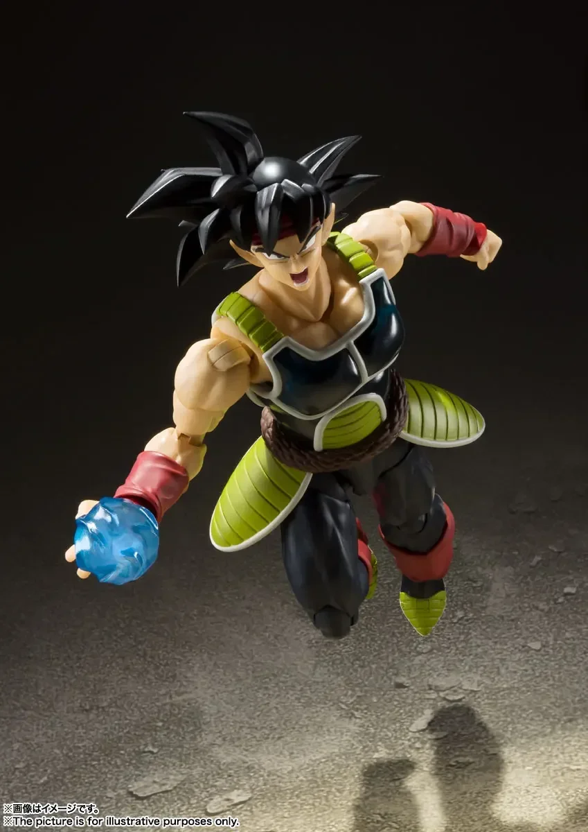 100% Original Bandai Shf SH Figuarts Dragon Ball Bardock Burdock Action Figures Model Toys Figura Gift Collection In Stock