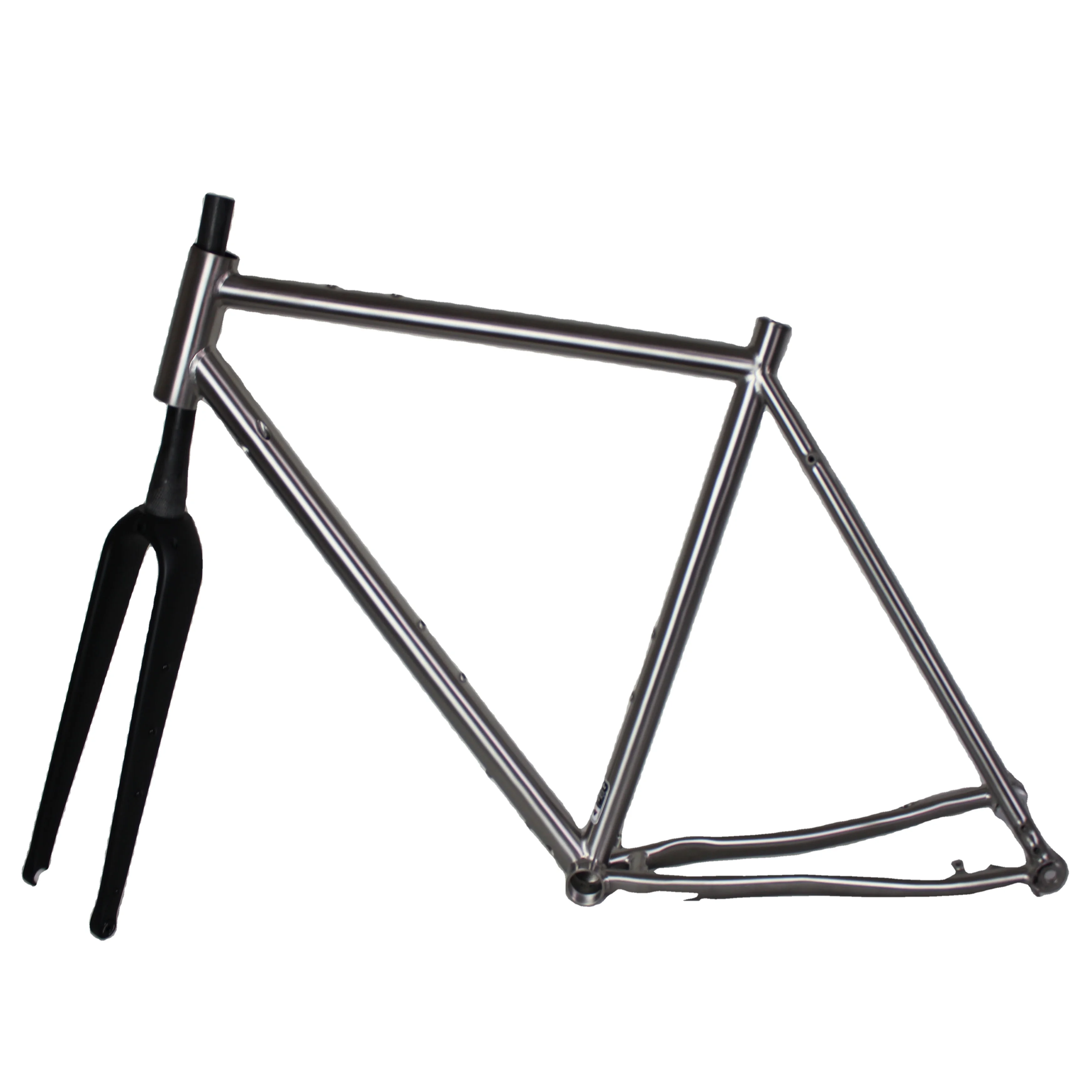 Custom Titanium Road Bike Frame And Carbon Fork