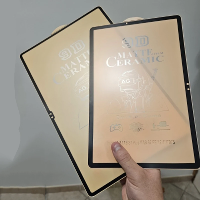 Para samsung galaxy tab s8 s9 s7 plus ultra s9 + s9fe s7fe tab a8 cerâmica fosco hd filme protetor de tela sem impressão digital não vidro