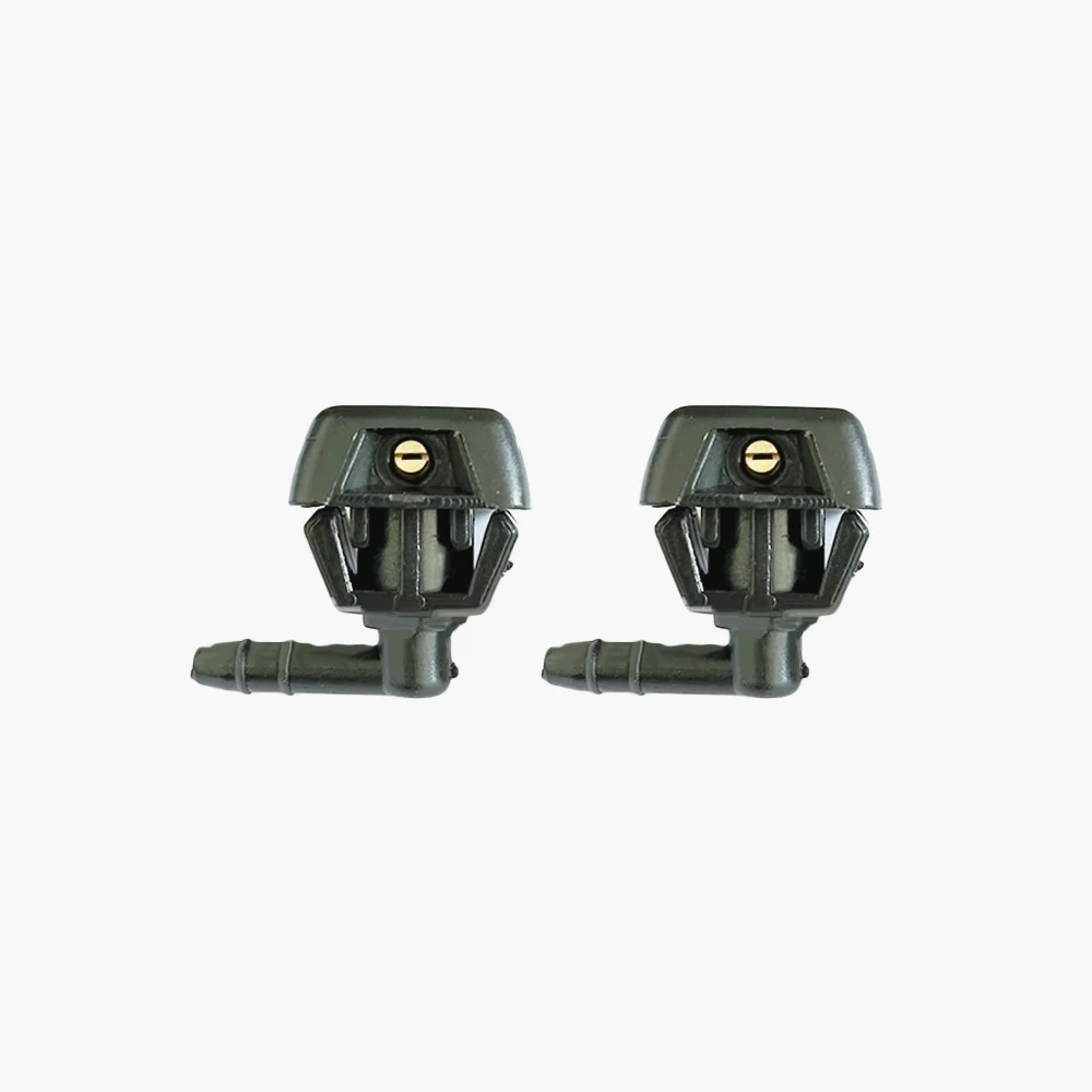 ZF-F Paquete de 2 chorros de limpiaparabrisas delanteros para Fiat, Fiorino, Punto 735277664 6438J0 Reemplazo directo fácil