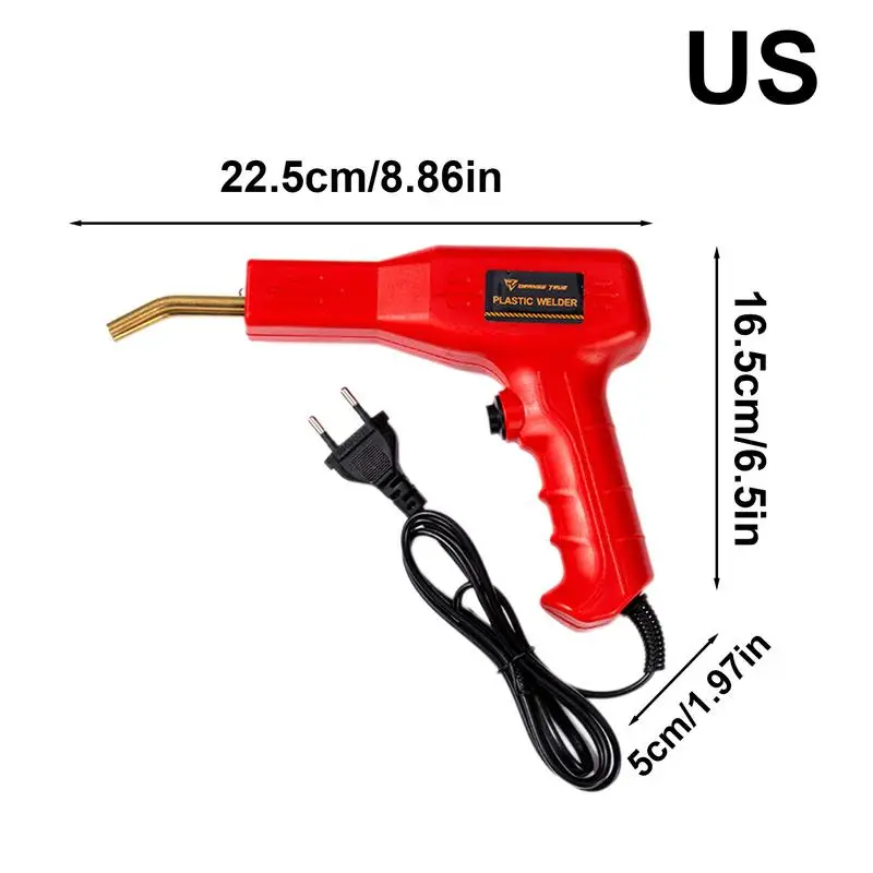Welding Machine Car Bumper Repair Kit Hot Stapler Welder Bumper Kit For Car Repair Soldering Tool With Nails High Power For Auto