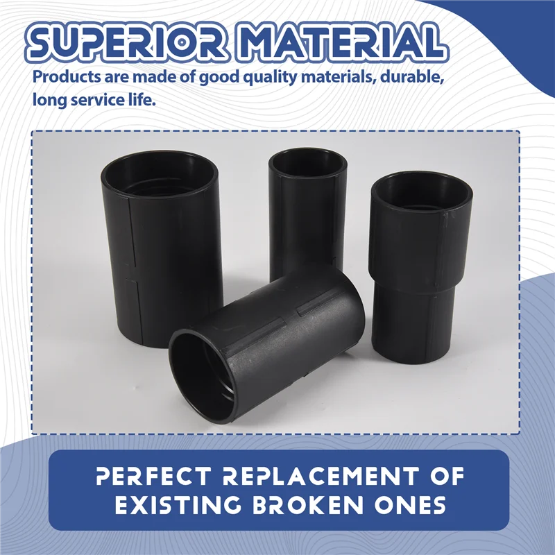 N18R 4 個掃除機ダストフィルター変換コネクタヘッドアダプタ内径 32/40/50 ミリメートルネジホース部品