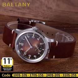 Baltany S2081 Dirty Dozen Watch Man Calendar Vintage Military Automatic Mechanical Watches Waterproof 100M Field Watch For Man