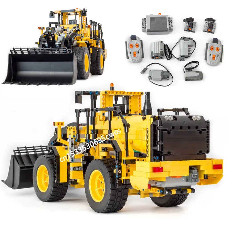 

NEW 1630PCS Technical MOC Remote-Controlled L350F Wheel Loader Building Blocks Set MOC DIY Assemble Toys Gifts