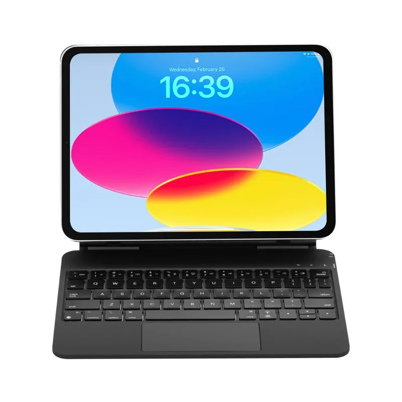 Backlit Magic Keyboard for iPad 10th Generation 2022 10.9 inch Backlit Keyboard with Trackpad Multi-touch Folio Stand Case