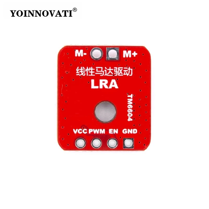 TM6604 LRA Driver Module Linear Resonance Actuator Driver Board Haptic Feedback Motor Driver 2-5V for DIY Haptic Feedback