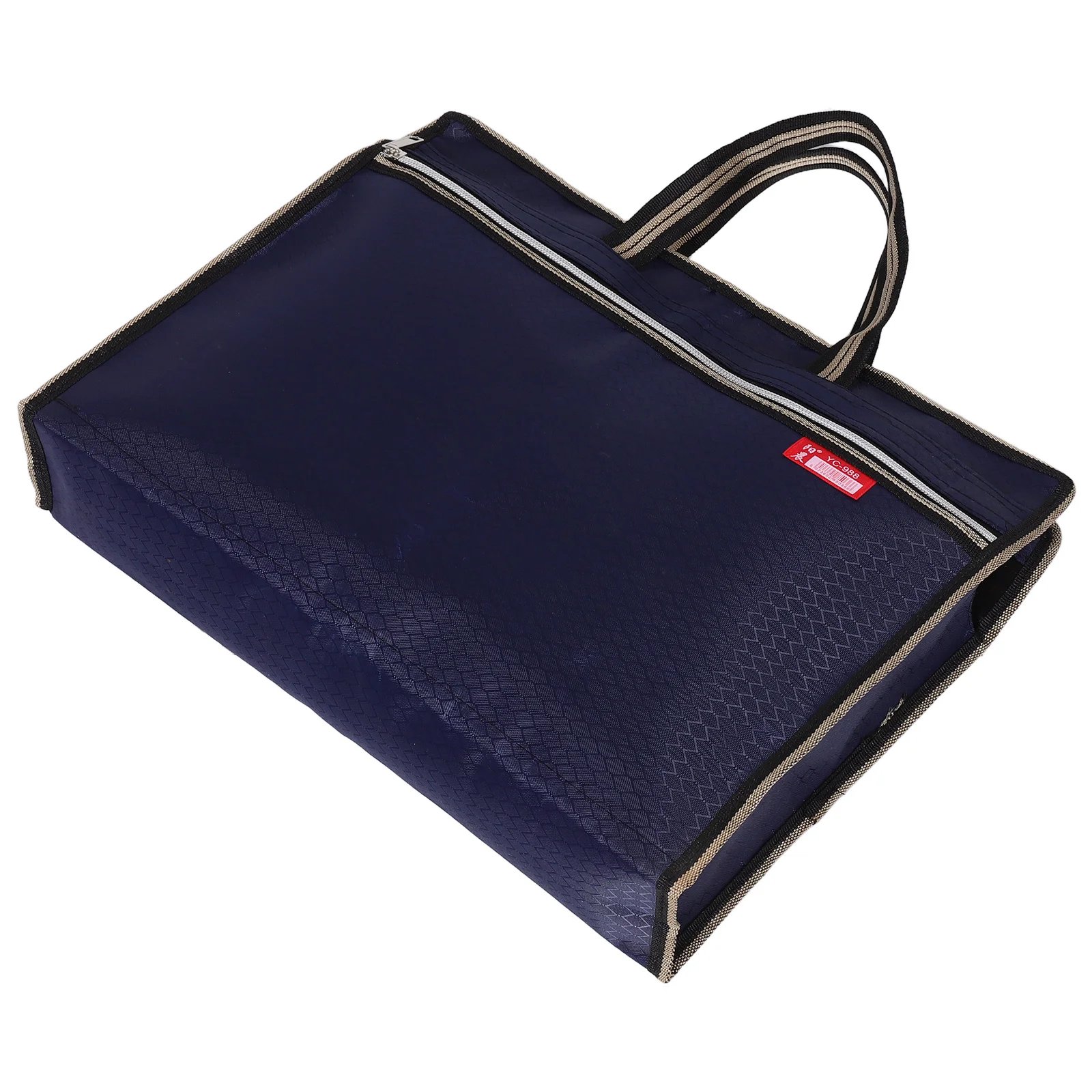 Large Capacity Waterproof Oxford Document Bag Briefcase File Folder Laptop Bag For Business Travel Storage Tote Mens Handbag