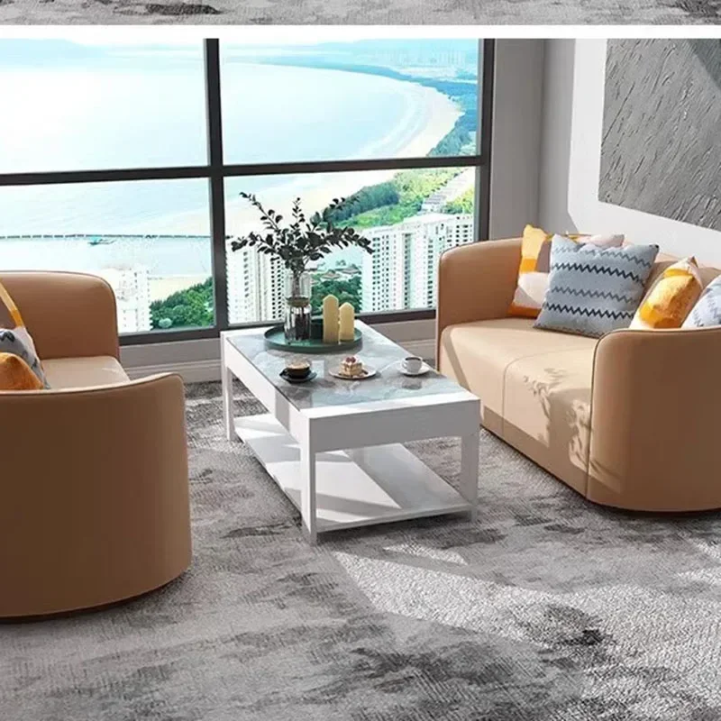 A- Nordic Bedroom Coffee Table Trau Modern Sofa Mesa Lateral Mobile Coffe Table White Minimalist Kaffee Tische Furniture For Ho