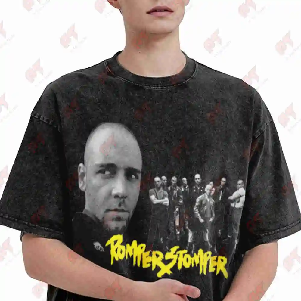 Romper Stomper Vintage Washed Tee Pure Cotton T-Shirt