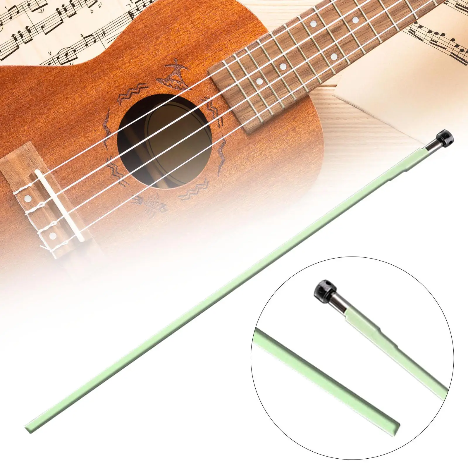 Guitar Neck Truss Rod Durable Steel Adjustment Component Instrument Maintenance for Electric Guitar Accessories