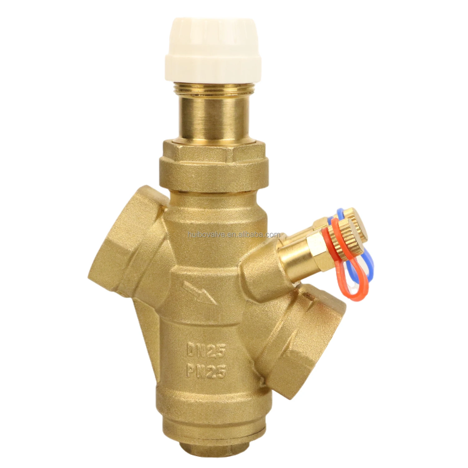 ATV&UTVCE Certified Brass Pressure Independent Control Valve Balancing Valve 2 Way Static Fluid Balance Water OEM