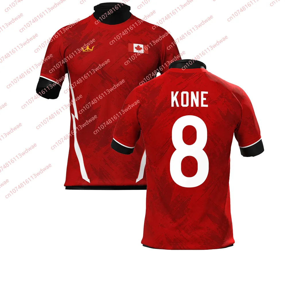 Canada Style clothing Football Jersey Quick-Drying Davies 19 Jersey Outdoor football Jersey training Special Edition Kid Tee