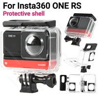 Funda protectora impermeable para cámara panorámica Insta360 ONE RS, carcasa para buceo subacuático, anticaída