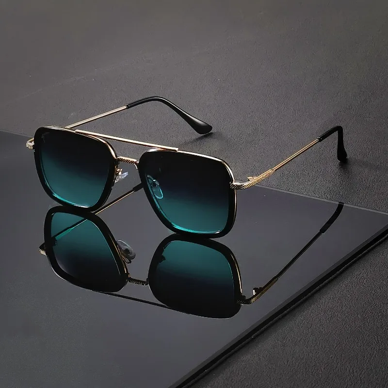 Personalisierte Polygon Kleine Rahmen Frauen Sonnenbrille Retro Quadrat Sonnenbrille Mode Männer Straße Fotografie Brillen