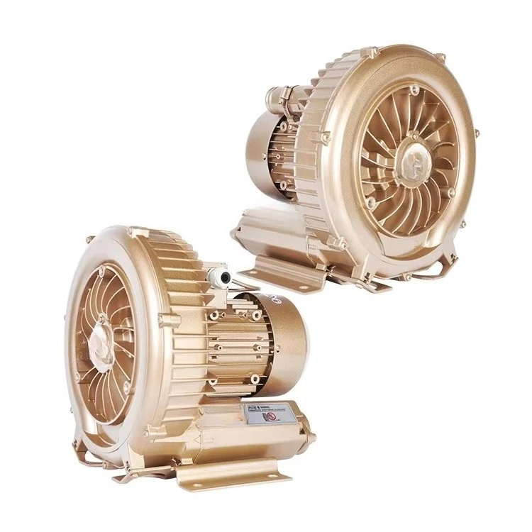 Dual-purpose high-pressure regenerative blowers for air supply or suction
