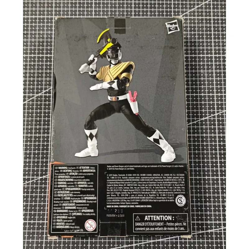 

New Original Hasbro DRAGON SHIELD BALCK RANGER Action Figure Model Toy Birthday Gift Collection