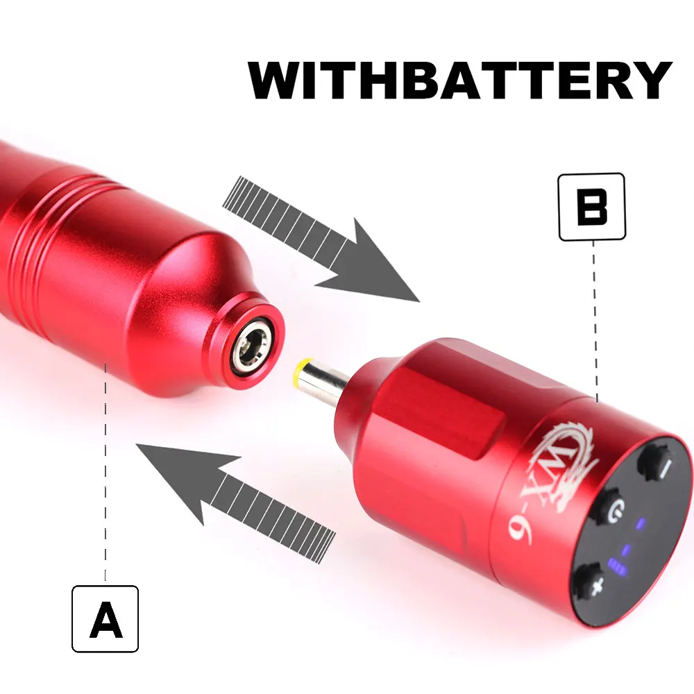 Premium Rotary Tattoo Pen Machine for Professional Tattoo Artists Efficient And Precise Permanent Makeup Pen for Tattoo Beginner