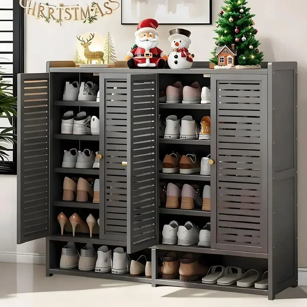 

8-ярусная полка для обуви на 36-40 пар, идеально подходит для прихожей, коридора, гостиной