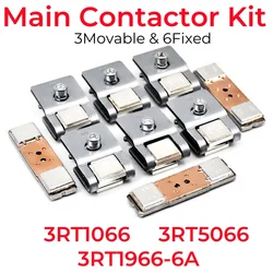 3RT1966-6A Main Contact Kit For 3 Pole Contactor 3RT1066 3RT5066 Moving And Fixed Contacts Contactor Replacement Kits Spare Part