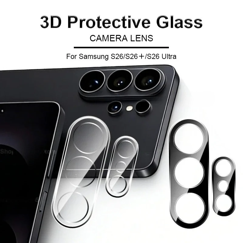 For Samsung S26 Ultra PlusHD Lens Glass For Samsung Galaxy S26 Ultra S26Ultra S26＋ Camera Protector 3D Enhanced Display