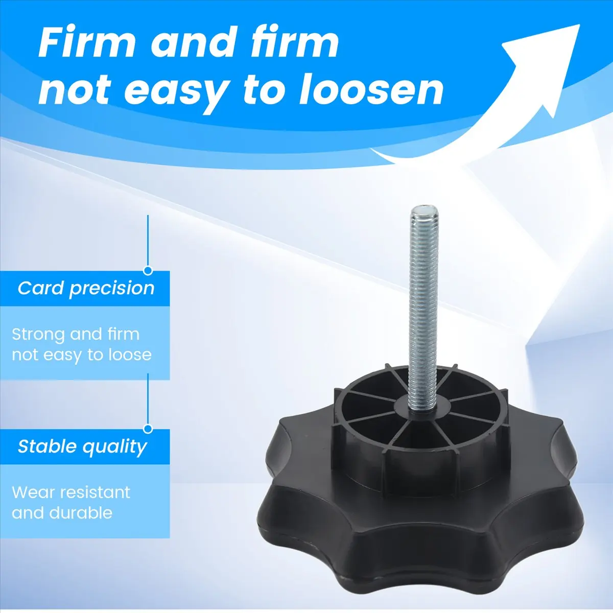 #35A Spare Tire Fixed Screw,Trunk Spare Tire Fixed Screw Wheel Bolt Nut 1J0803899 (black) image 3