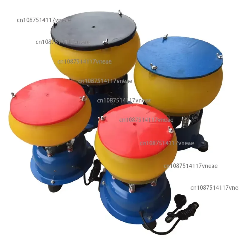 110V/220V 17Inch 350W Electric Vibrating Tumbler Vibratory Rock Tumbler Bowl Tumbling Polishing Machine