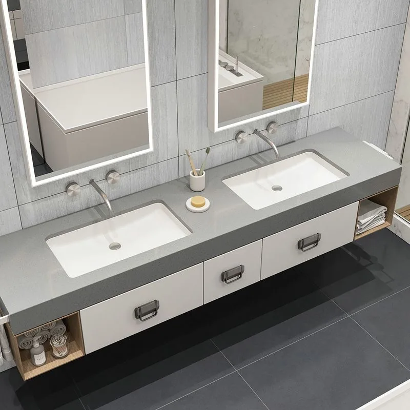 Cabinet Door Drawer Cabinet Concealed Buckle Handle Invisible Cabinet Door Handle Surface Mounted Simple Flat Handle