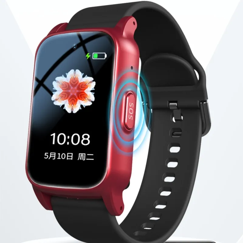 NAMOFOTO جديد المسنين ساعة ذكية إنذار السقوط 4G GPS المقتفي تحديد موقع BP BO ساعة اليد كبار السن النساء SOS مكالمة صوتية Smartwatch