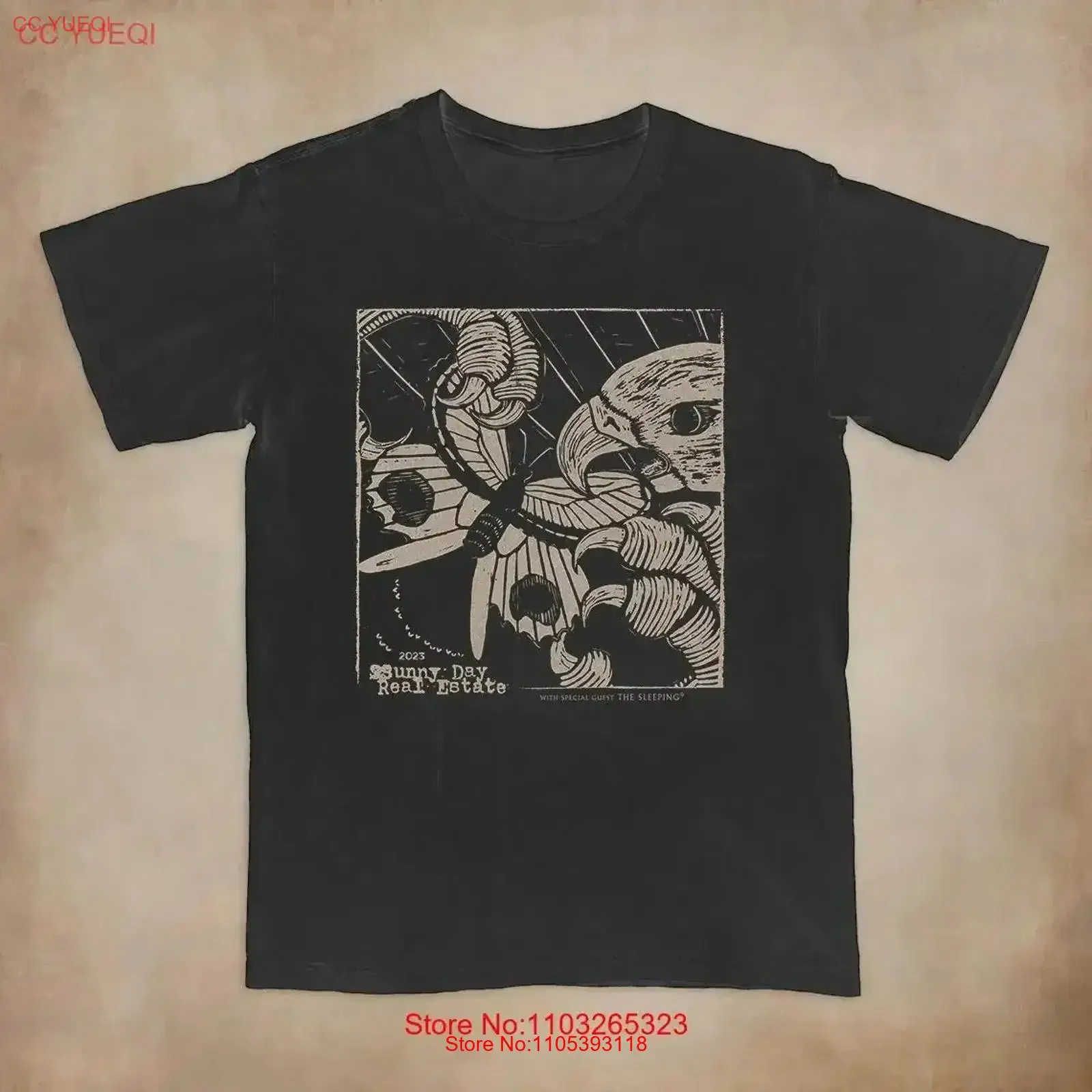 Sunny Day Real Estate Band The Sleeping Tour 2023 T Shirt Full Size S 5XL vintage Washed Casual Breathable Stretched vintage