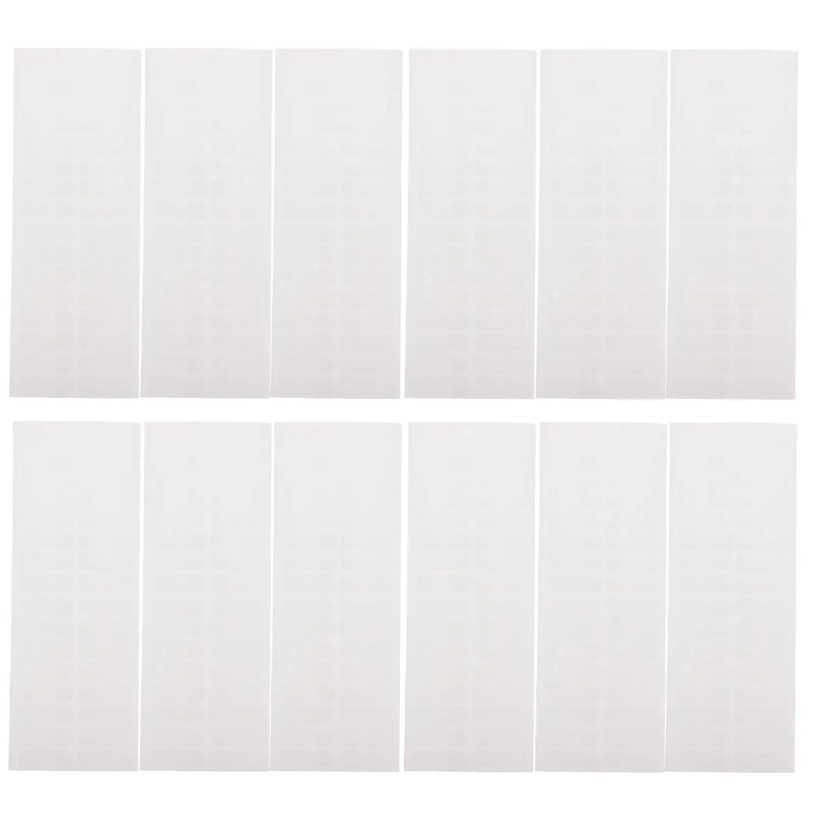 1000Pcs Sealing Stickers Long-Lasting Transparent Blank Labels Multipurpose Packing Supplies Decorative Sealing Labels