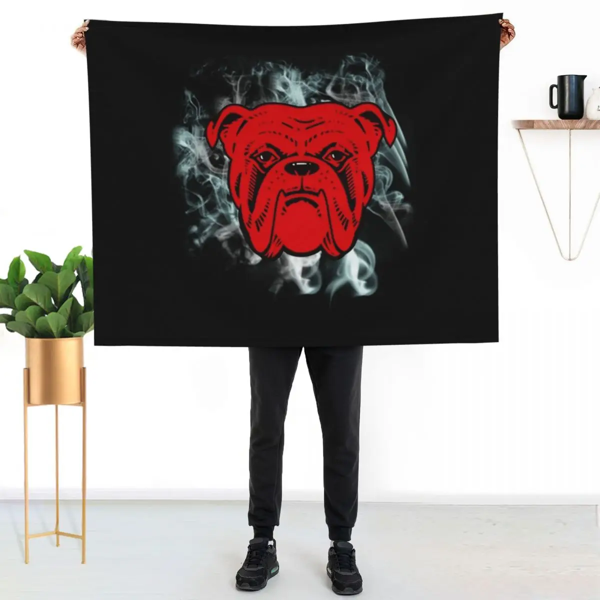 Red Dog Beer Throw Blanket sofa bed Decorative Throw Luxury Brand Summer Decoratives Plush Blankets