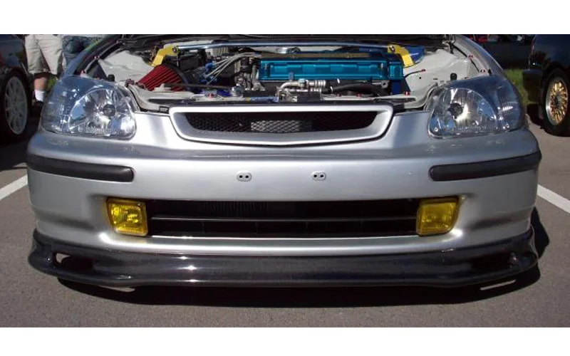 

Suitable For Honda Civic EK9 Modified Carbon Fiber Front Lip Small Surround SPOON Front Shovel Chin