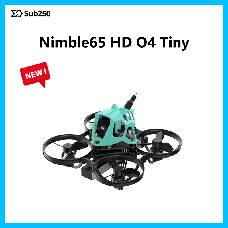 Sub250 Nimble65 HD O4 65mm Redfox A1 5A AIO A30 with PNP/ELRS2.4G Tiny Whoop Drone