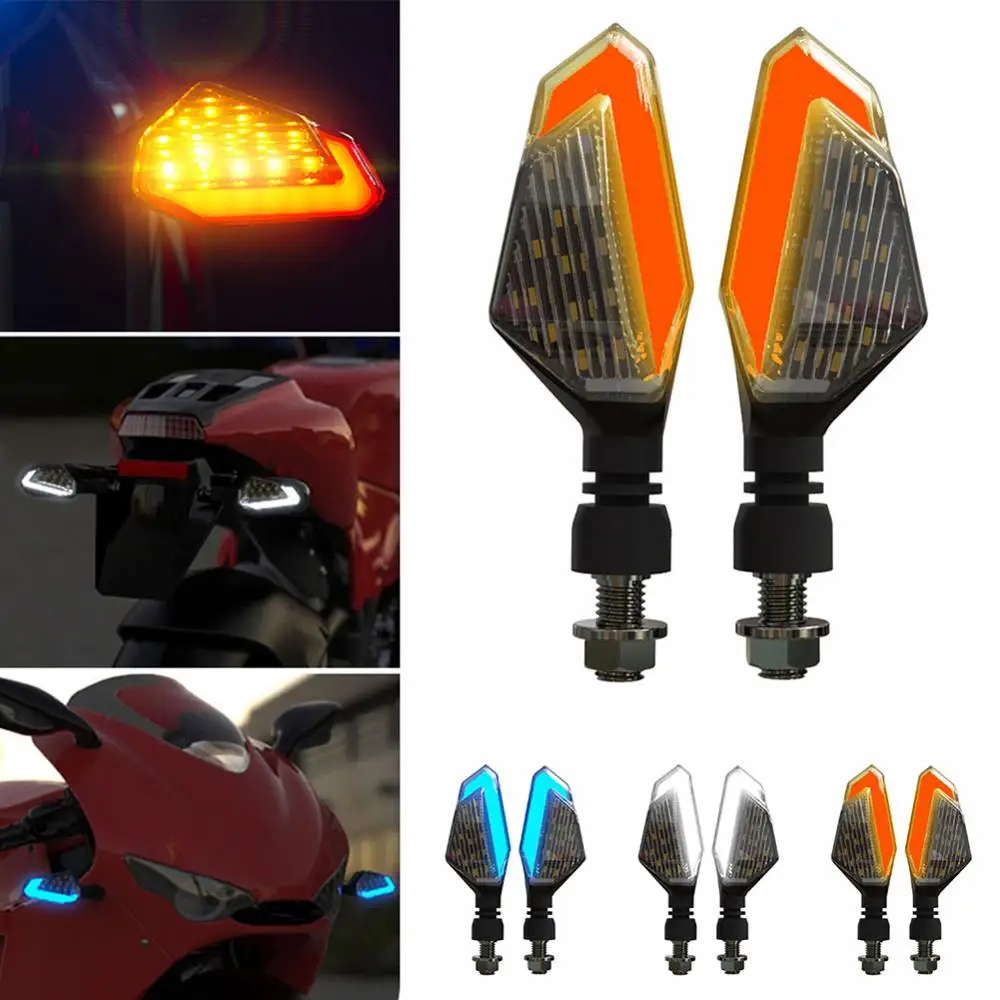 دراجة نارية Led بدوره مصباح إشارة Drl النهار تشغيل مؤشر ل 61 Bmw S1000r ياماها Mt07 المركزي وامض Led Moto12v