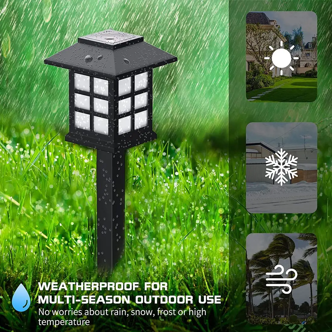 Solar Outdoor Lights, 12 Pack Waterproof Solar Pathway Lights,Solar Lights for Walkway Path Driveway Patio Yard & Lawn