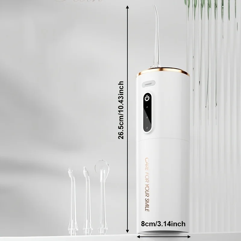 Водяная нить, набор для чистки зубов и нити, уход за брекетами без полости рта, беспроводной портативный перезаряжаемый ирригатор, IPX