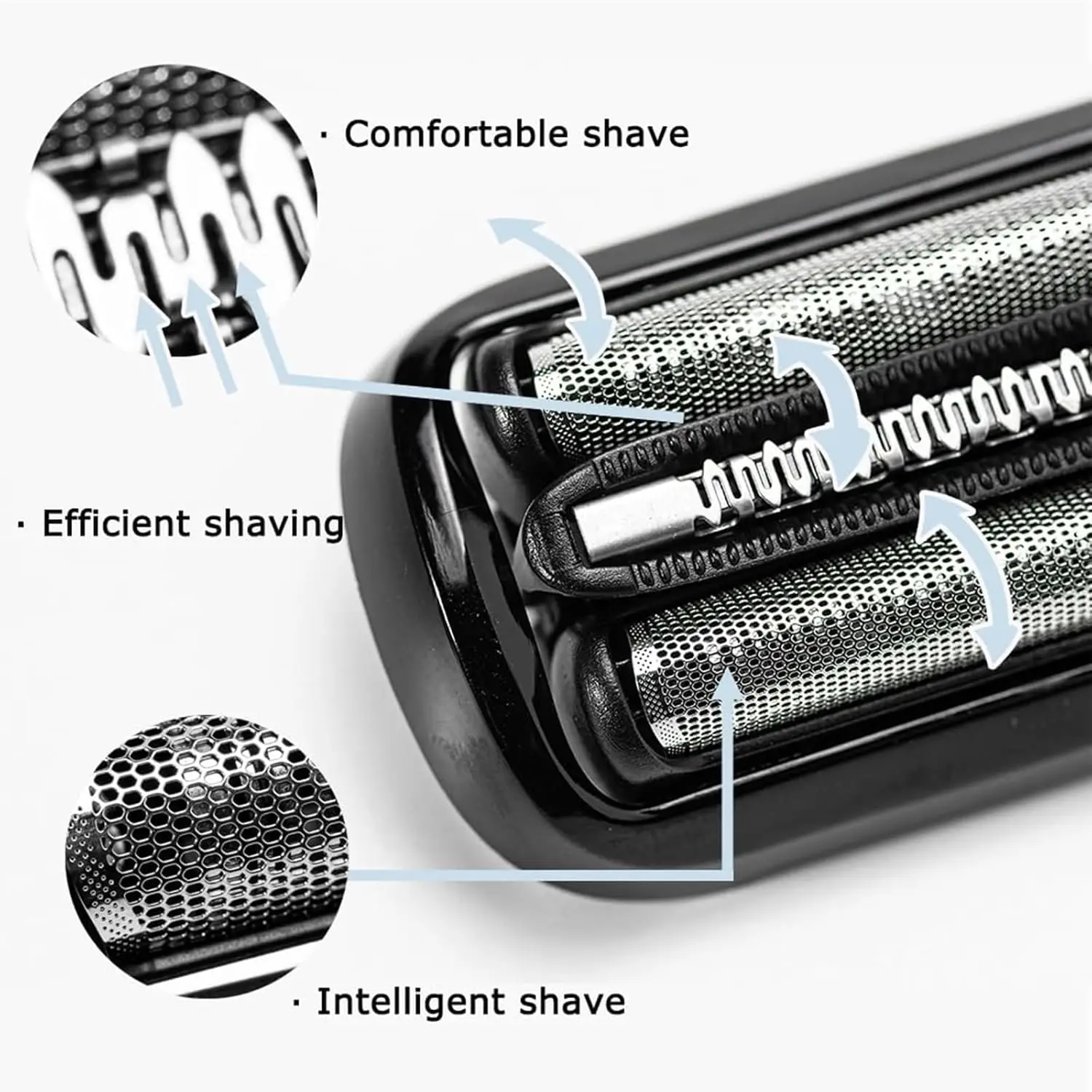 Replacement of reciprocating shaver cutter head cutter net image 4