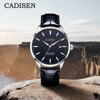 CADISEN2025 starry sky design men's luxury mechanical watch high-quality sapphire MIYOTA8215 men's automatic watch leather 10bar