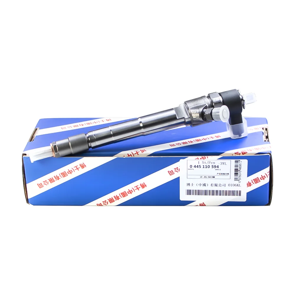 

Common rail fuel injector 0445110376 0445110594 is for Cummins ISF2.8 engine is for Bosch fuel injector 120 series