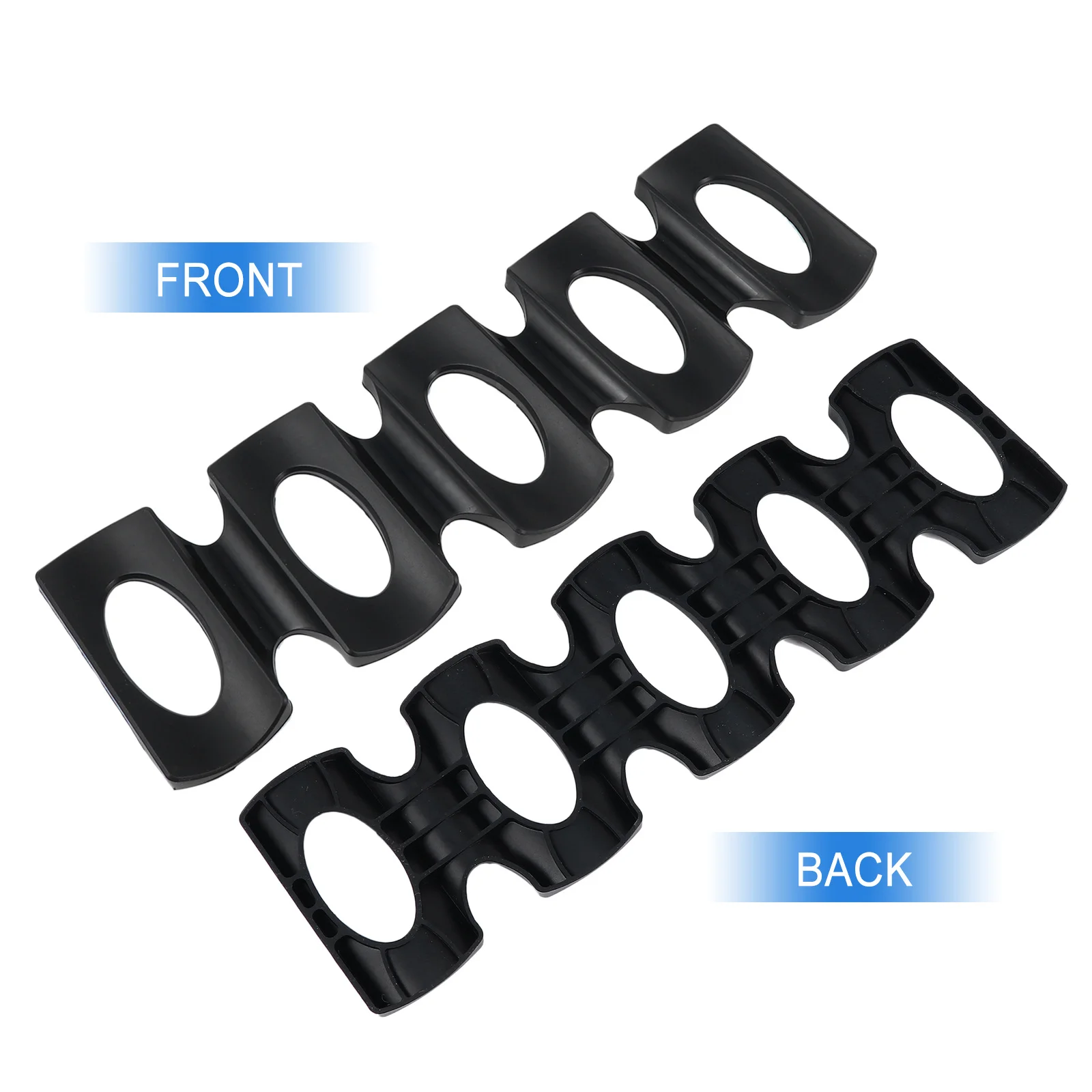 2 قطعة زجاجة بيرة سيليكون حصيرة خفيفة الوزن تخزين المشروبات حامل للمنزل مكتب بار شرب يمكن رف المنظم #3