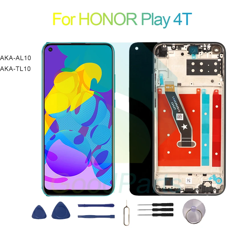 

For HONOR Play 4T Screen Display Replacement 1560*720 AKA-AL10, AKA-TL10 Play 4T LCD Touch Digitizer Assembly