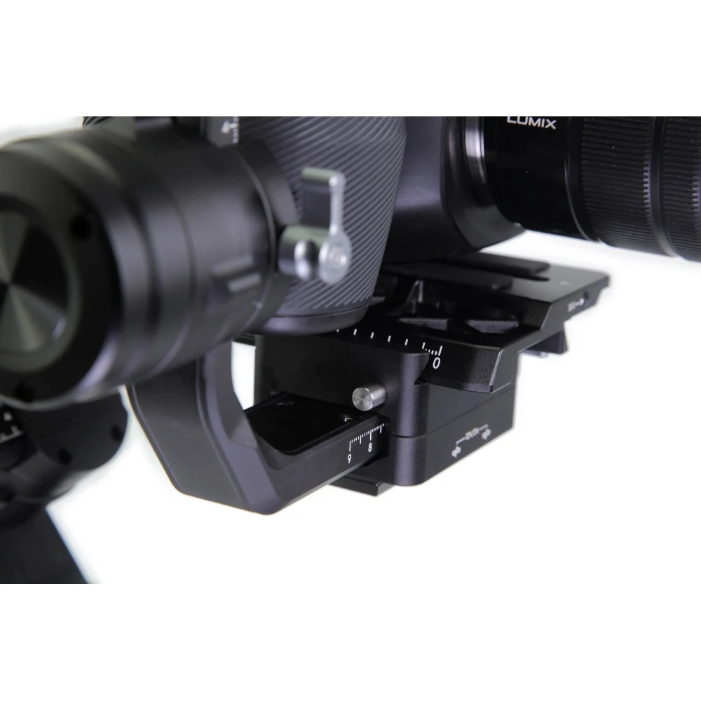 แผ่นยึดกล้อง Lanparte สำหรับ Blackmagic BMPCC 4K 6K สำหรับ DJI Ronin S Gimbal เพิ่มพื้นที่ปรับแต่ง