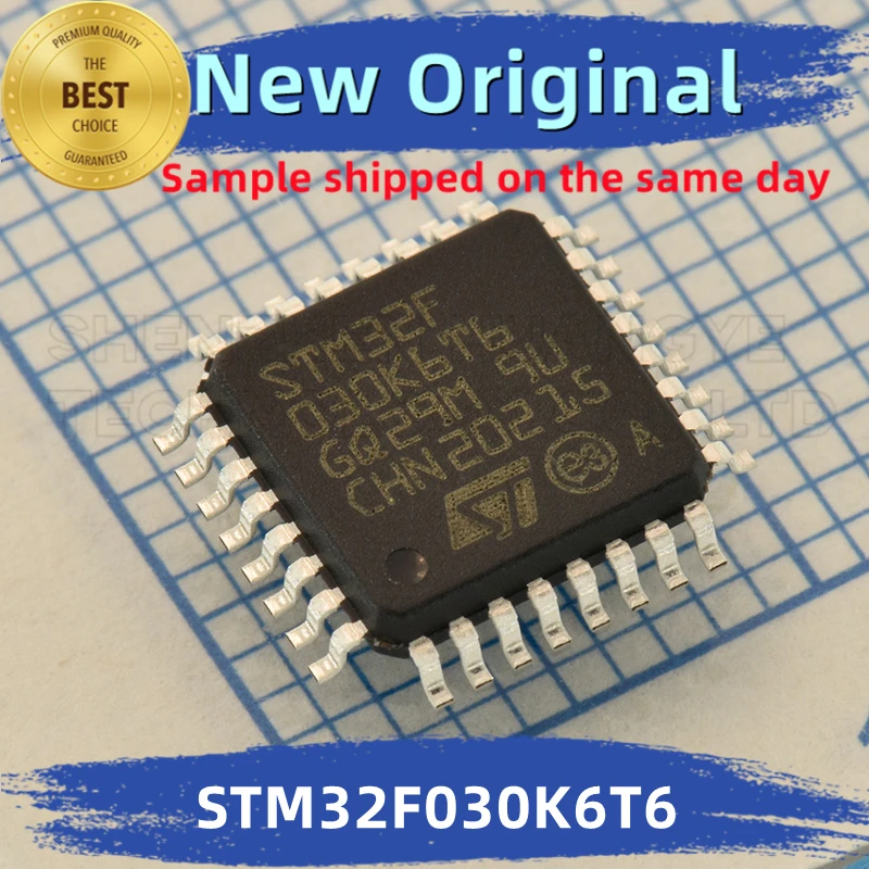 10ชิ้น/ล็อต STM32F030K6T6 STM32F030K ชิปรวม100% BOM mating ST MCU ใหม่และดั้งเดิม