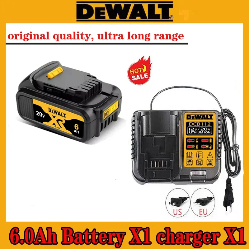 100% Brand New High-power Original DEWALT 5AH 6AH 2AH DCB203 18V 20V  Lithium-ion Battery For Dewalt DCB206 DCB205 DCB204