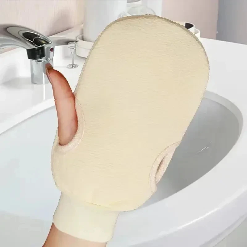 Exfoliating Gloves for Bath Shower Spa Massage Dead Skin Removal Body Towel for Softening And Smoothing Skin