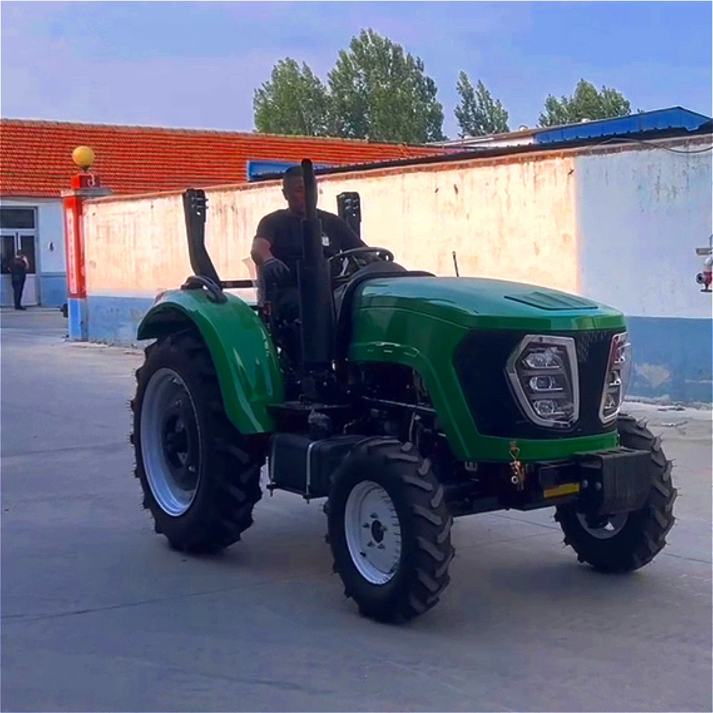 50hp Wheeled 4x4 Hydraulic Multi-functional Mini Agricultural Machine for Home and Agricultural Use At A Low Price.
