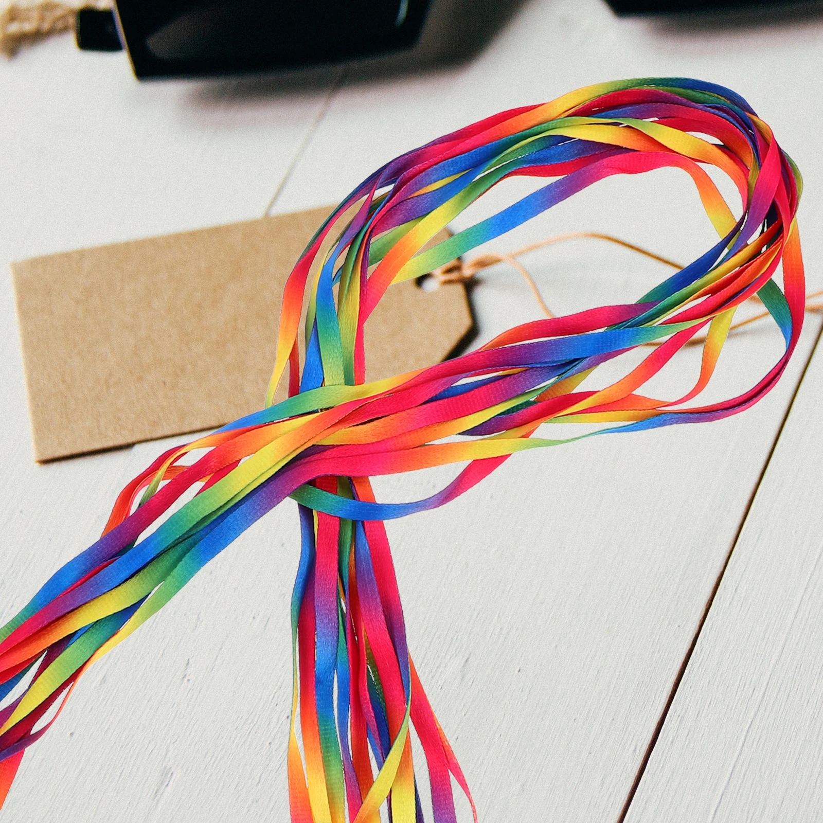 

Rainbow Shoelaces Flat for Rainbow Shoe Laces For Sneakers Sneakers Kids Elastic Shoe Laces DIY Projects Durable Proper Length