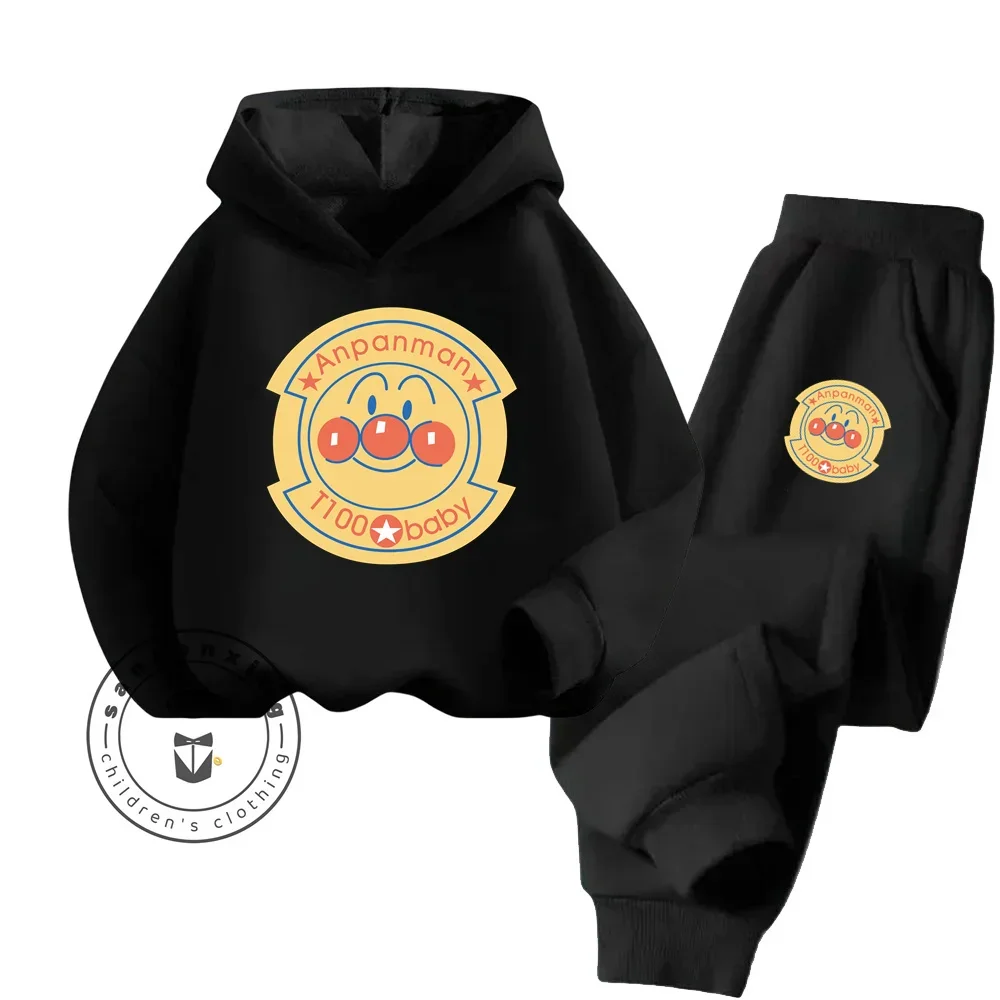 Affordable Anpanman Fashion Budget Friendly Clothes That Don't Compromise on Quality Spring Autumn Children Sports Hoodie Set