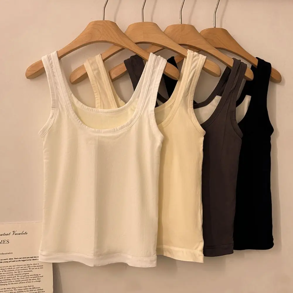 Fashion Women Thermal Underwear Top Seamless Winter Plus Velvet Shirt Warm Sleeveless Vest Female Undershirt